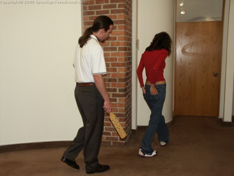 The Principal Paddles The Girls In The Hallway For All Of The Students
