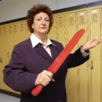 school principal paddle