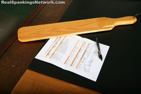 school corporal punishment form